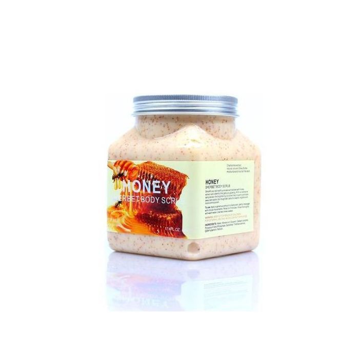 Wokali Gommage pour Corps et visage Sherbet au miel nettoyant au profondeur contre points noirs