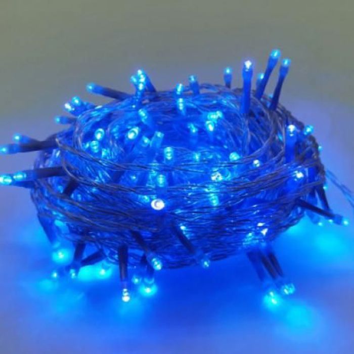 Guirlande Lumineuse - Non spécifié - 100 LEDS - Bleu - 10 Metres - Contrôleur intégré