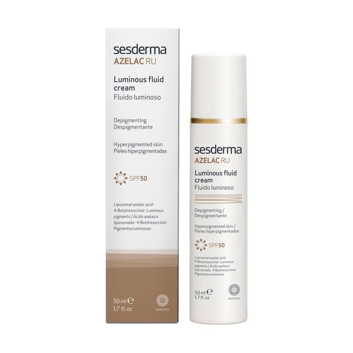 Fluide Lumineux - SESDERMA - AZELAC RU - 50 ml - Sans parfum - Parfum de synthèse