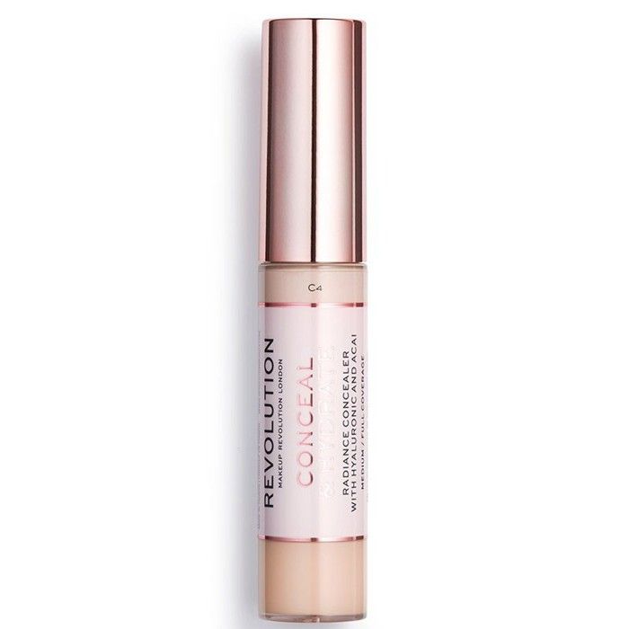 Anticerne - Makeup Revolution London - Conceal & Define - C4 - Texture légère - Couvrance parfaite