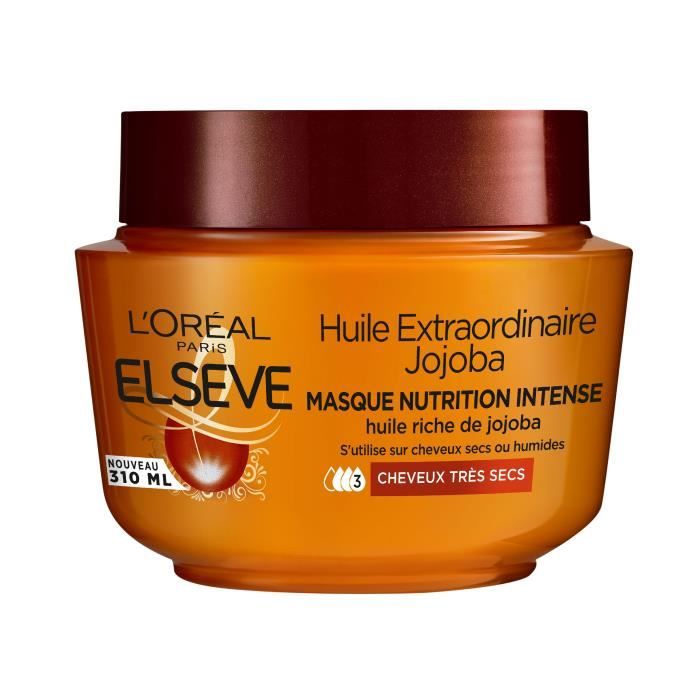 Masque Jojoba Elsève Huile Extraordinaire L'OREAL PARIS - 310 ml