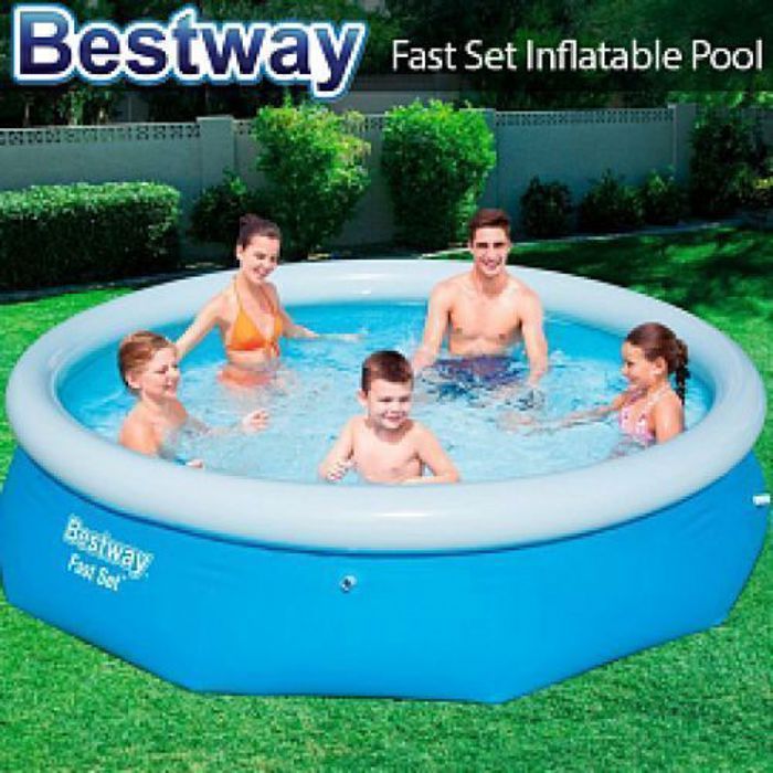 Piscine gonflable - Bestway - Grande Piscine - 244 CM - 66 CM - Multicolore