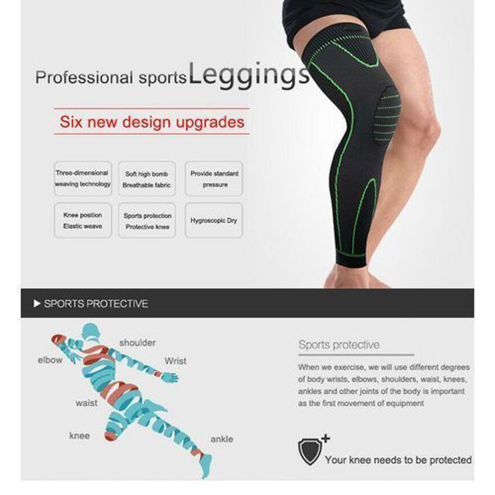 Manches de compression au genou