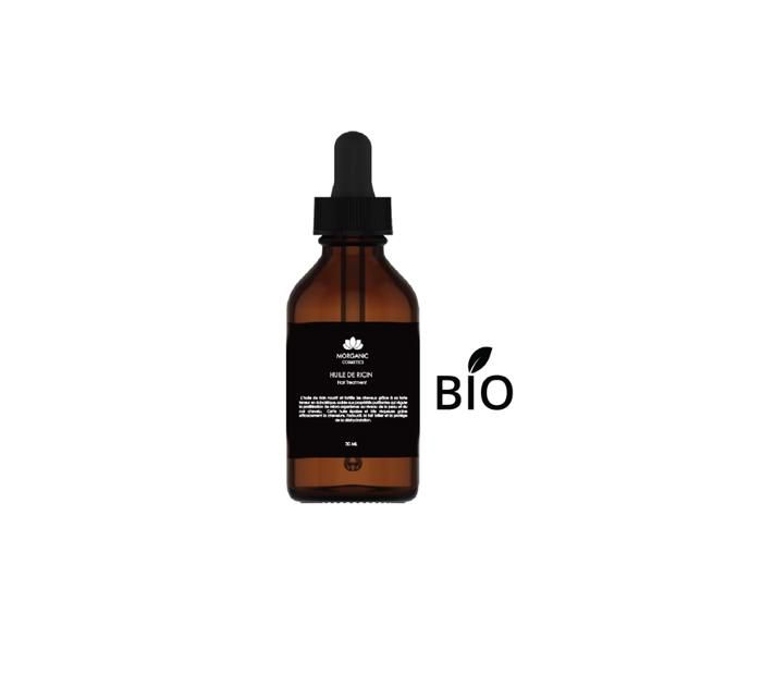Huile de ricin - MORGANIC - 30 ML - Nourrissante - Accélère la pousse - Répare les cheveux