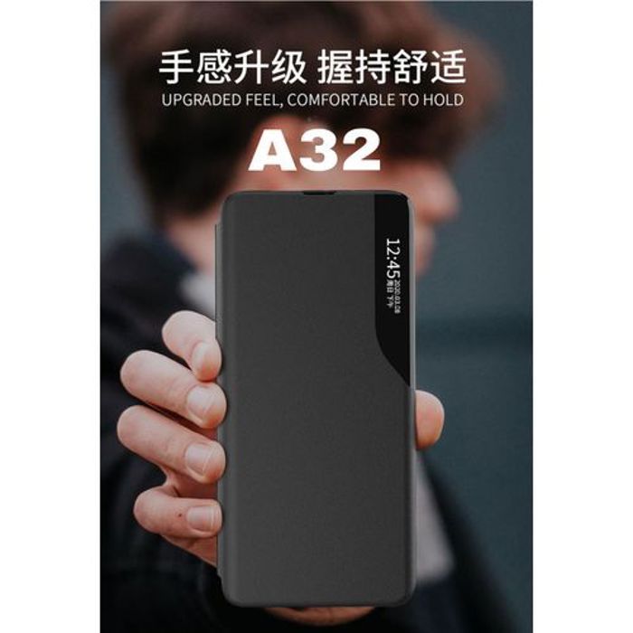 Flip Cover Pour Samsung A32 Noir