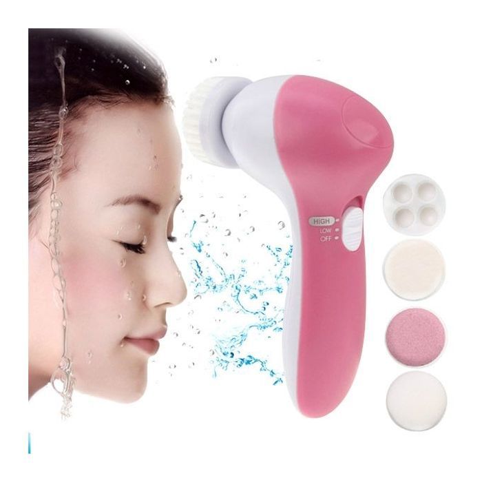 Appareil de Massage et Brosse Pour Visage 5 En 1
