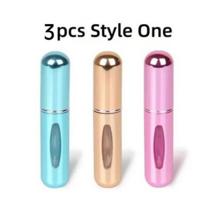 Mini Flacon Vide Pulvérisateur De Parfum Portable De Voyage-3 PCS