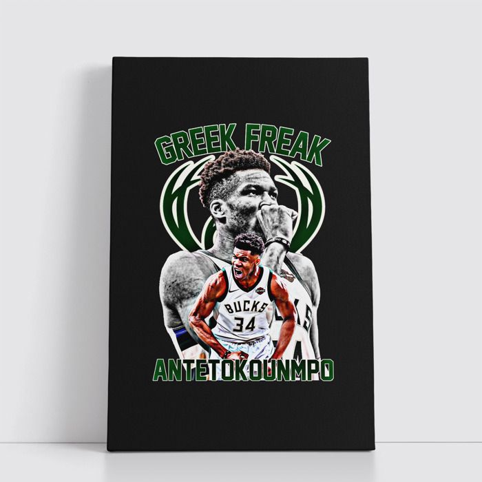 Tableau NBA sur Toile – Affiche Murale 25x40 cm avec Équipes et Joueurs Légendaires du Basket 162