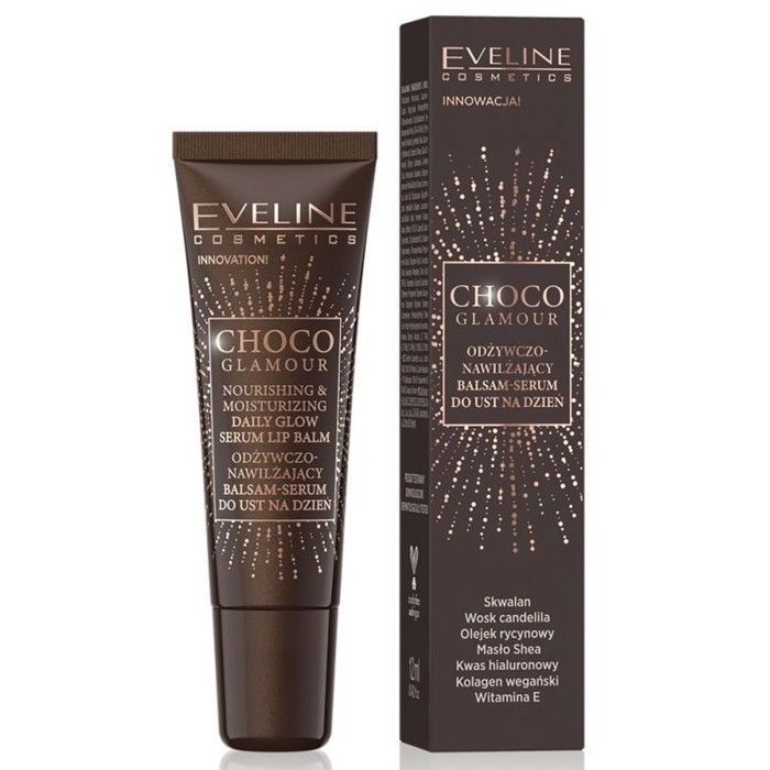 Sérum Nourrissant pour Lèvres - EVELINE - Choco Glamor - 12 ml - Hydratation Profonde - Lèvres Repulpées