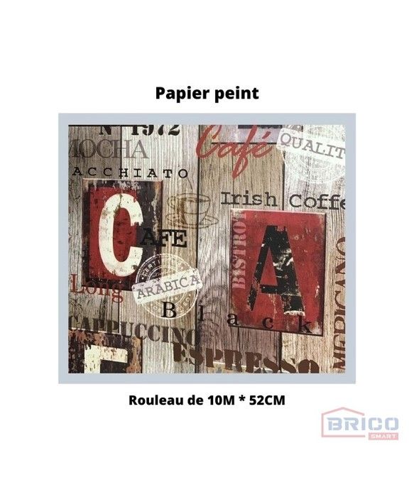 Papier peint café