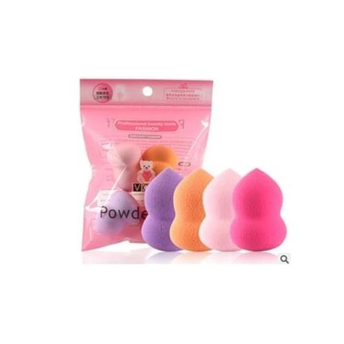 4 PCS Éponge de maquillage bouffante pour femmes  FOR LAYD'S