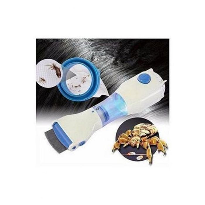 Peigne Aspirateur Anti Poux - Naturel - Élimination Facile - Réutilisable - Inclus Brosse de Nettoyage