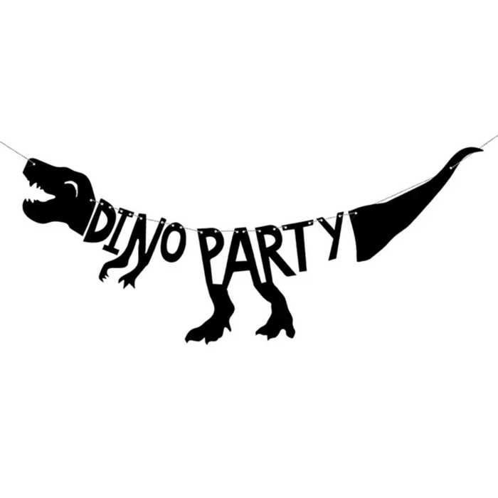 Bannière - Pimp My Day - Dino Party - Multicolore - Carton - Anniversaire
