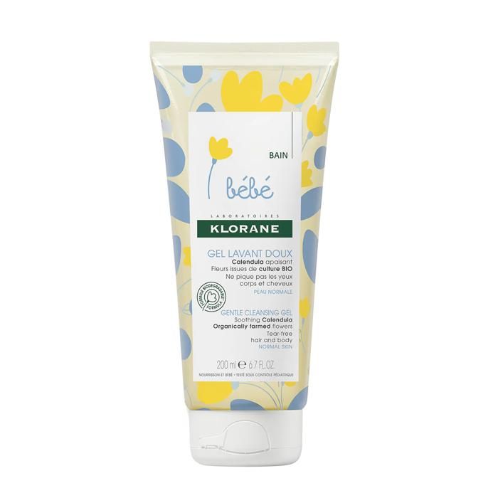 Gel lavant - Klorane - Bébé - 200ml - Hypoallergénique - Calendula - Doux