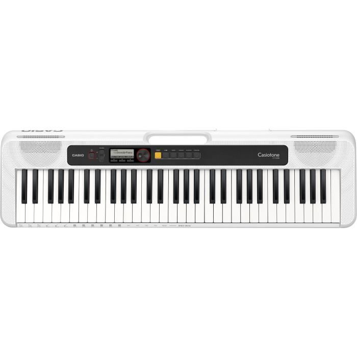 CASIO Clavier CT-S200WE - 61 touches - Blanc