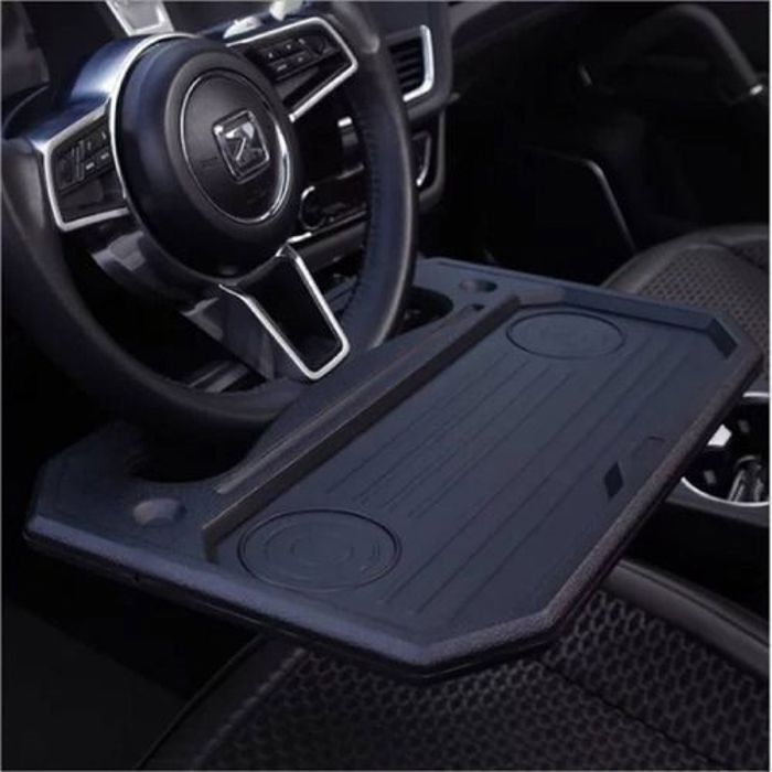 Table de bureau pour voiture - Non spécifié - Portable - Installation facile - Matériau ABS - Charge max 5 kg