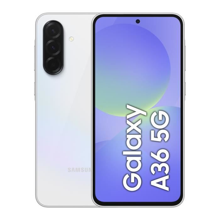 SAMSUNG Galaxy A36 5G Smartphone 256 GB Vit