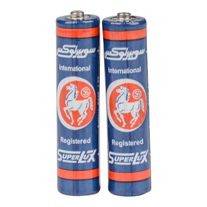 1 SACHET DE 2 PILES R03 SUPERLUX