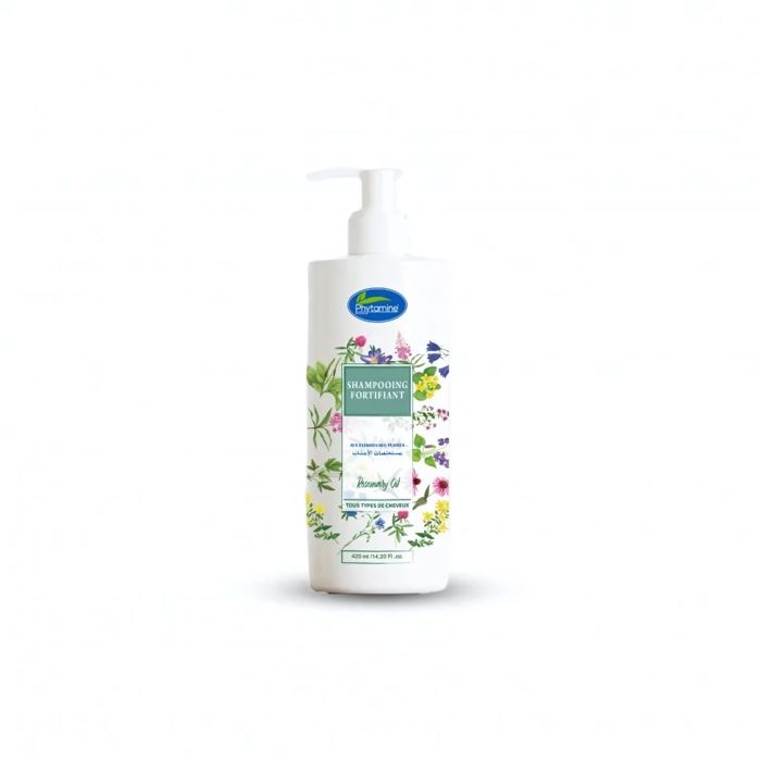 Shampoing - Phytamine - Fortifiant - 420ml - Sans parabène - Cheveux fragiles