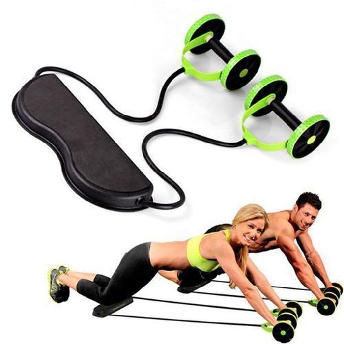 Roue abdominale - Non spécifié - Entraînement - 6 niveaux - Force bidirectionnelle - Mixte