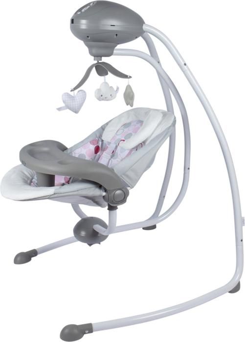 Fauteuil à Bascule Automatique Blij'r Beau - Rose