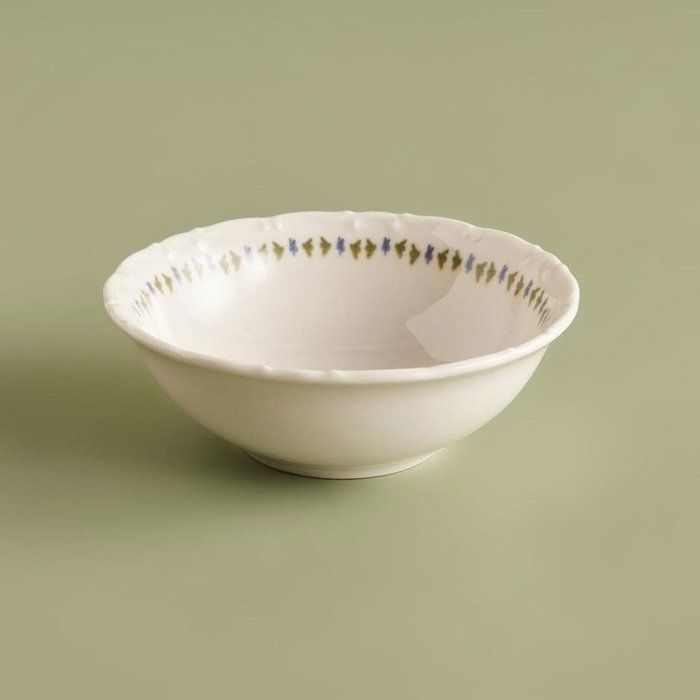 Bol à soupe en porcelaine Alessa Bleu-Vert (14 cm)