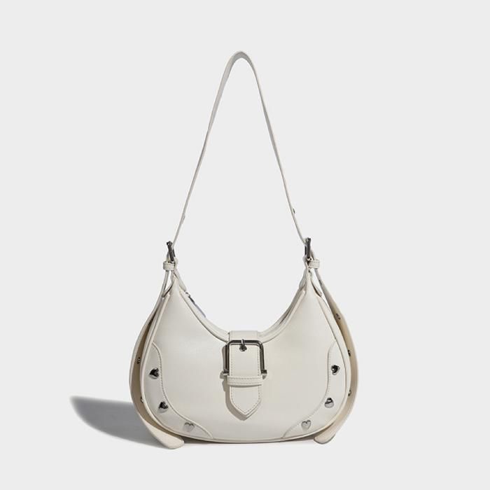 Sac à main - COUCOU PARIS - CK035-1 - Cuir haut de gamme - Blanc - Tendance et épuré