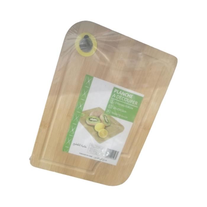PLANCHE A DECOUPER EN BAMBOO ET RING SILICONE 28
