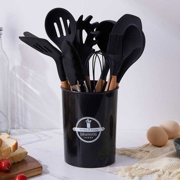 Catégorie: ustensiles de cuisine 11 pcs + Support
