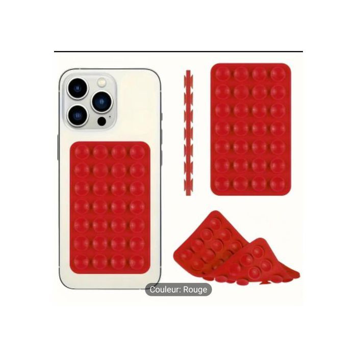 1 Pc Support de Coque de Téléphone à Ventouse en Silicone, pour iPhone et Android