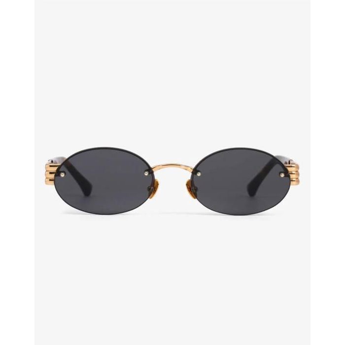 Lunettes de soleil - MONOCLE EYEWEAR - FS2 C3G - Forme ovale - Monture en titane - Coloris doré