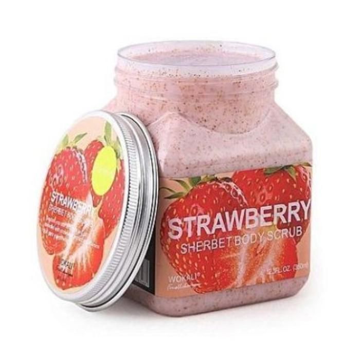 Gommage Exfoliant Corps Fraise Hammam scrub strawberry Spa Anti-points noirs 350ml