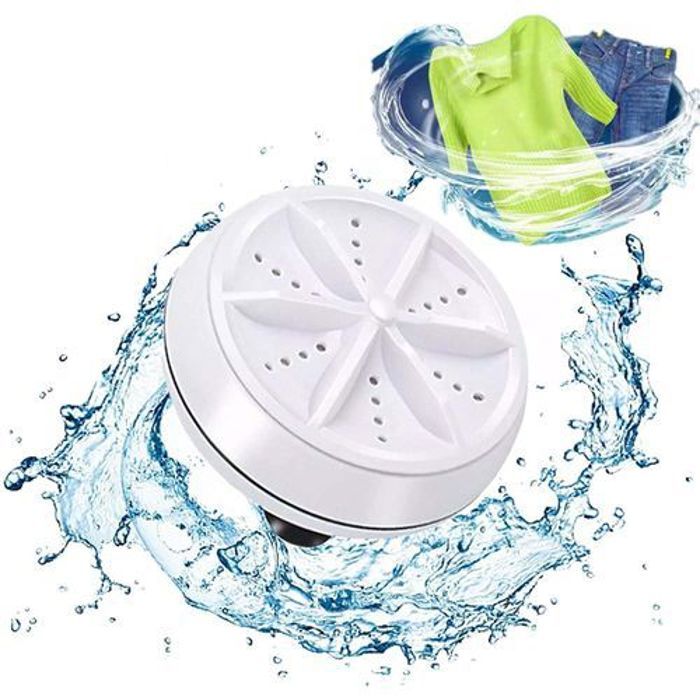 Mini Machine a laver Portable Ultrasonic Turbine Wash Laundry Cleaner
