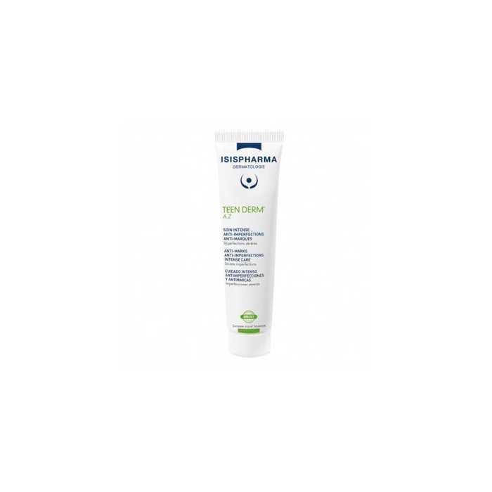 Crème TEEN DERM A.Z - ISIS PHARMA - 30 ml - Acide Azélaïque 15% - Non comédogène - Peaux grasses