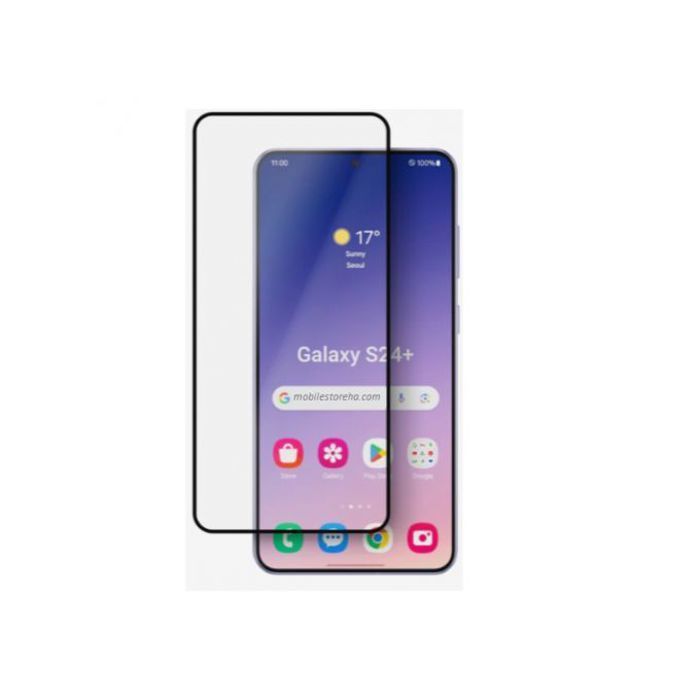 Protection d'écran en verre trempé pour Samsung Galaxy S24 Plus 5G 9H Full Coverage
