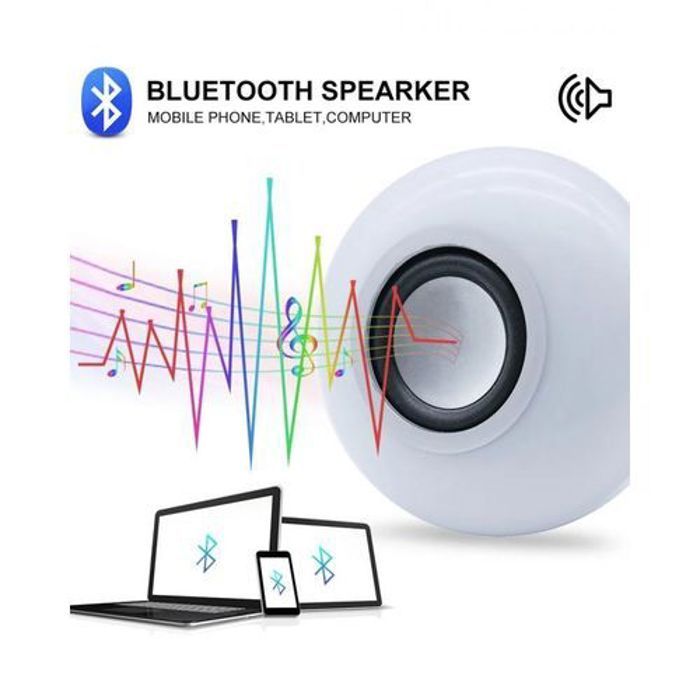 Ampoule de haut-parleur à LED RGB Bluetooth Music Playing Bulb Light Audio Speaker