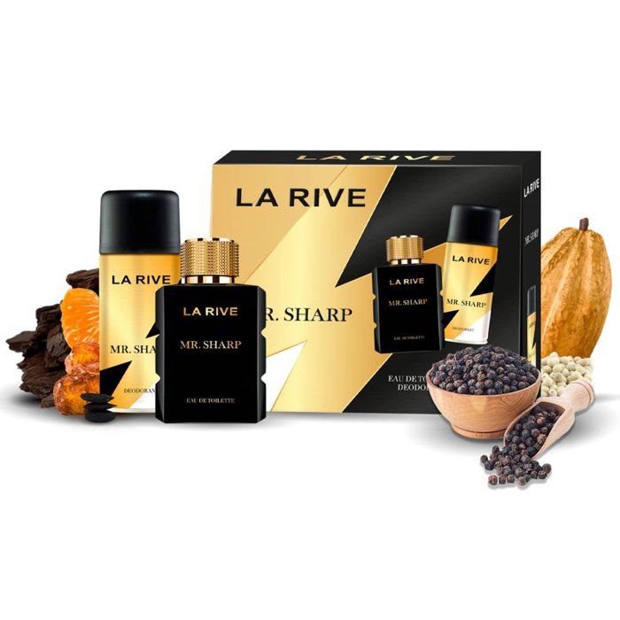 LA RIVE Mr. Sharp Coffret cadeau Eau de toilette + déodorant