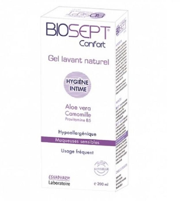 BIOSEPT 7.5 GEL NETTOYANT TRAITANT EXTRA-DOUX À L'ALOE VERA 200 ML
