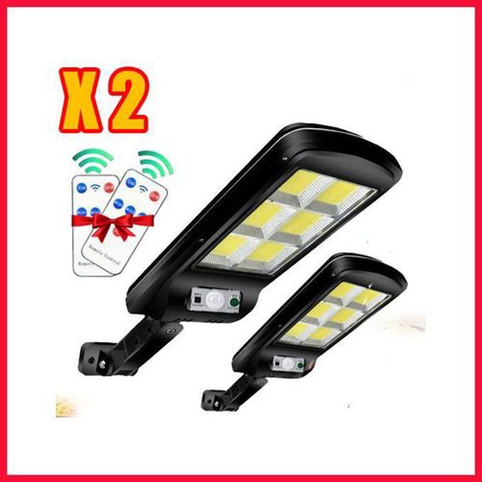 Projecteur Solaire - Non spécifié - 2 pack - Télécommande - 3 Modes - IP65 Étanche