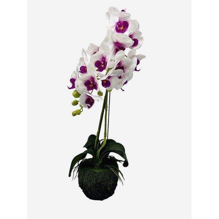 Pot de fleur artificiel - Non spécifié - Modèle non spécifié - Plastique résistant - Design épuré - Léger