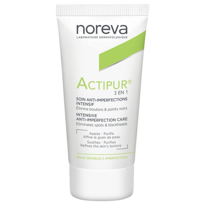 Soin Anti-Imperfections - Noreva - Actipur 3en1 - 30ml - Sans conservateur - Peaux mixtes
