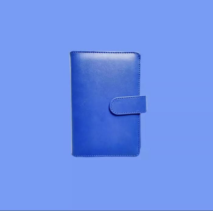 Classeur budget bleu