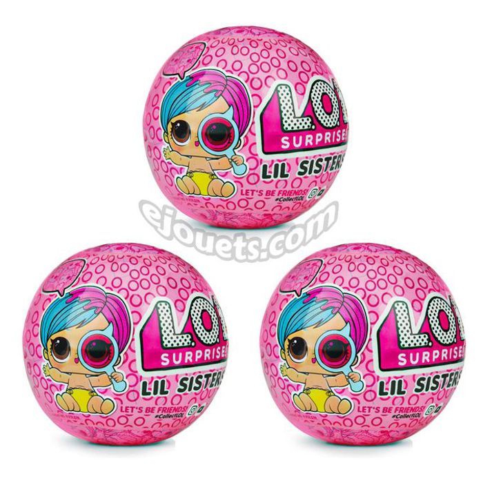 Lot de 3 poupées LOL Surprise! dans un oeuf