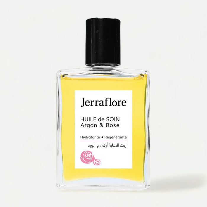 HUILE DE SOIN ARGAN & ROSE