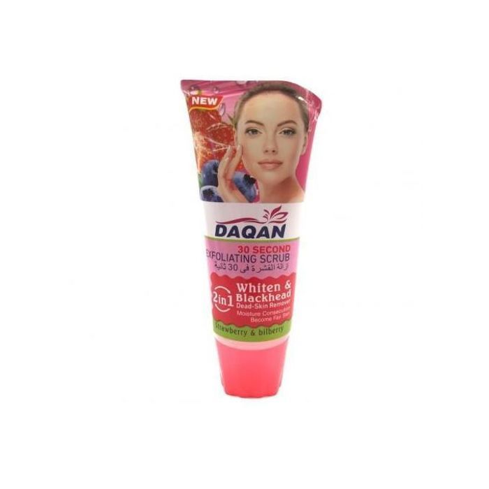 Daqan Gommage visage  et  corps, 2 en 1 fraises  et  baies