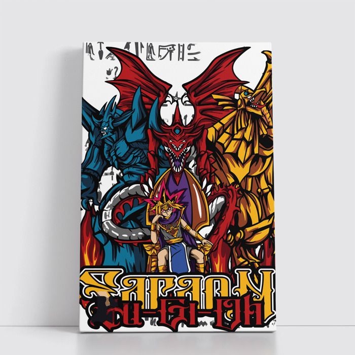 Tableau decoratif sur Toile 25x40 cm Anime attack on titan - one piece - Naruto - death note - Jujutsu Kaisen - Spy x Family 1727