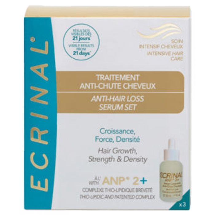 Ecrinal Coffret de 3 Sérums Concentrés Anti Chute