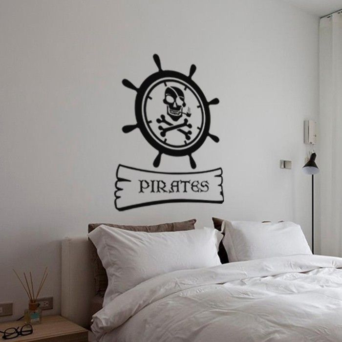 Sticker Emblème pirate
