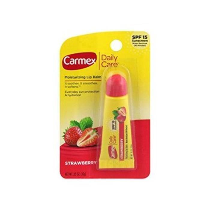 Baume à Lèvres - Carmex - Fraise - Hydratant - SPF 15 - 10g