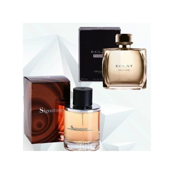 Lot de 2 Parfums pour Homme Oriflame - Signature 75ml & Eclat 75ml